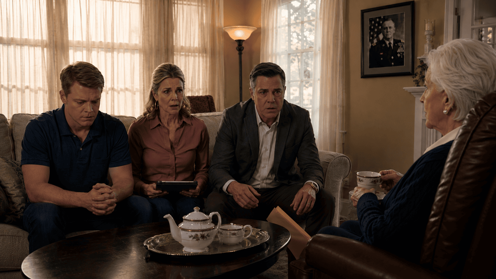 Eleanor's children in shock after she reveals she changed the will