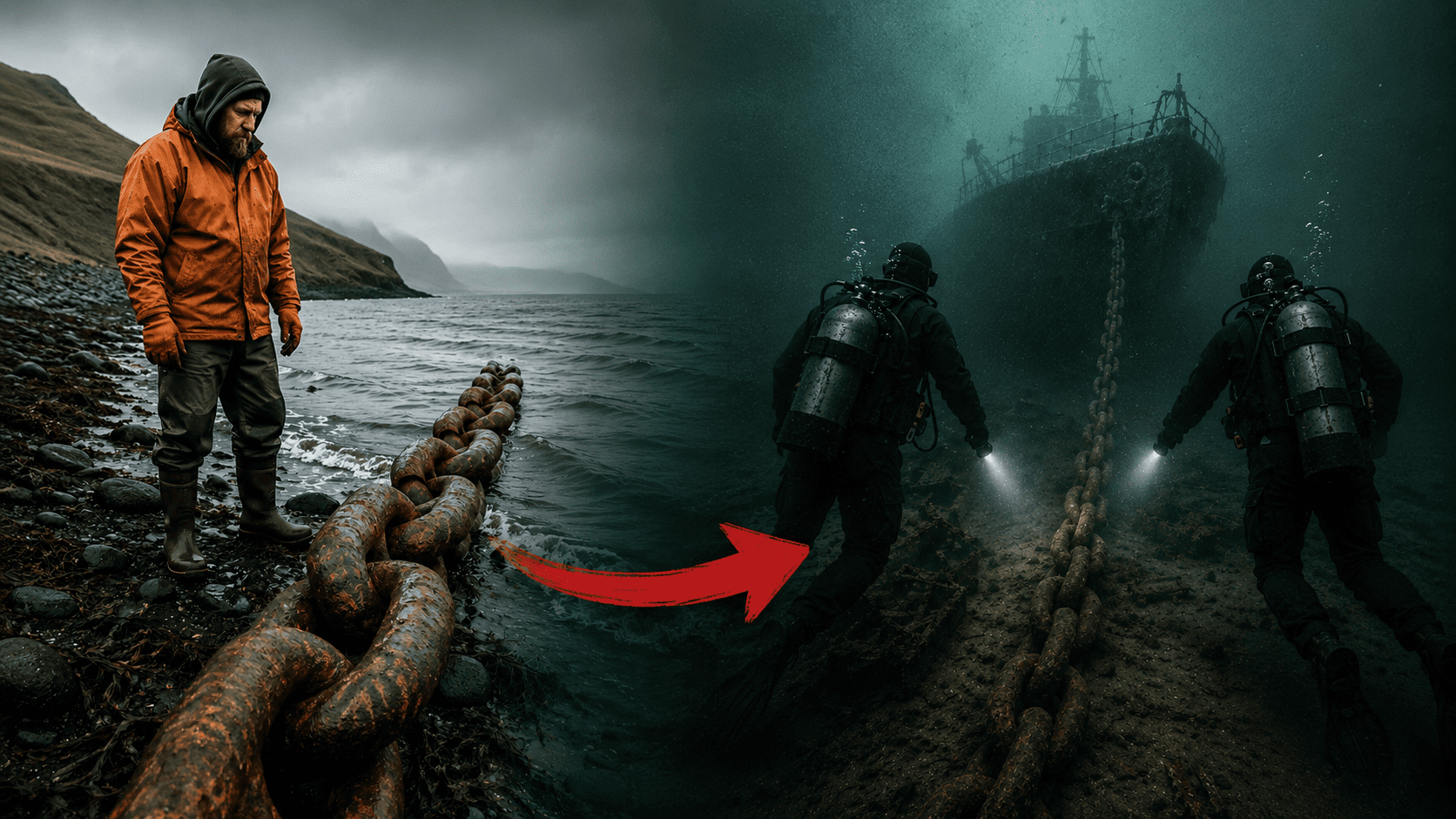 A Fisherman Found a Massive Chain on a Remote Island. What Was on the Other End Turned Authorities Pale.