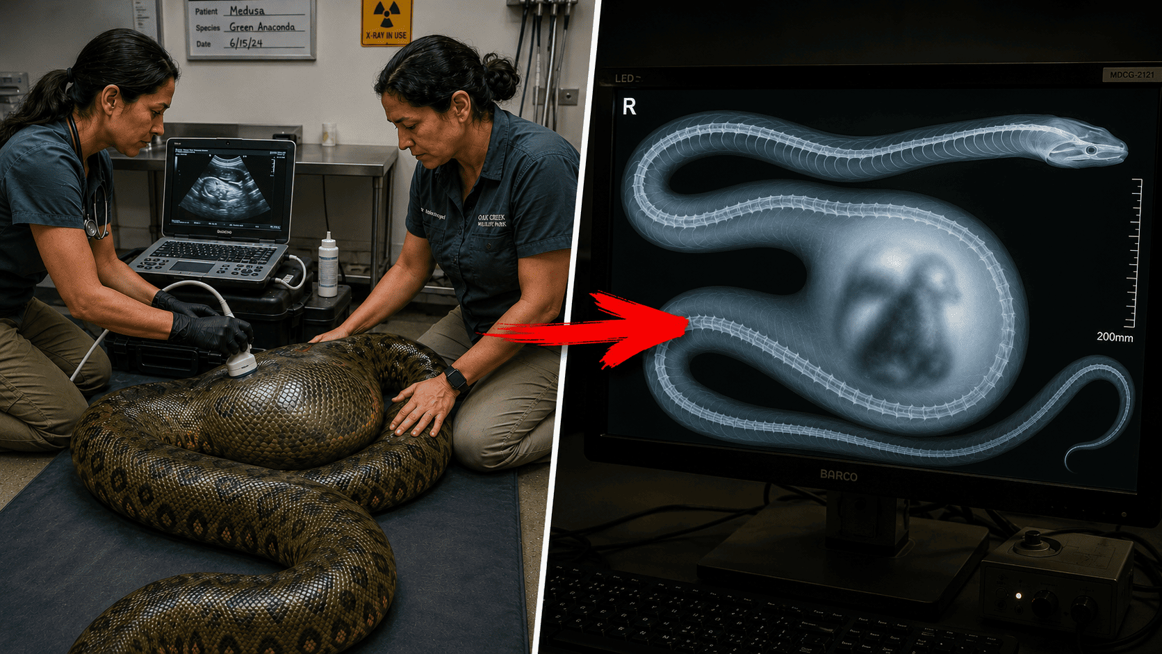 A Vet X-Rayed a Python That Refused to Eat. What They Found Inside Got the Zookeeper Arrested.